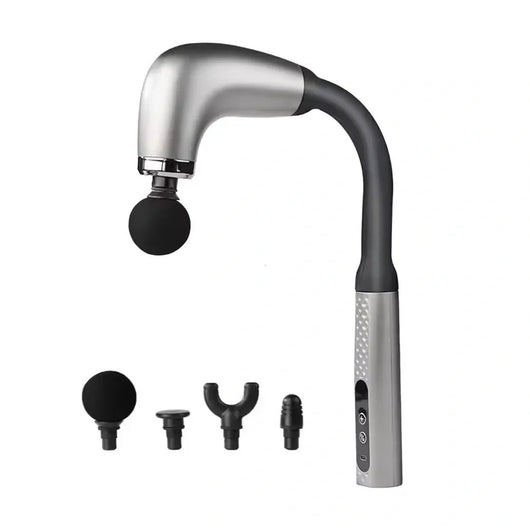 Massage Gun with Upgraded Extension Handle, Back Massager for Pain Relief Deep Tissue - AxenBox