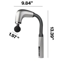 Massage Gun with Upgraded Extension Handle, Back Massager for Pain Relief Deep Tissue - AxenBox