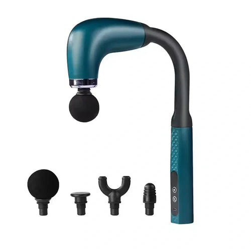 Massage Gun with Upgraded Extension Handle, Back Massager for Pain Relief Deep Tissue