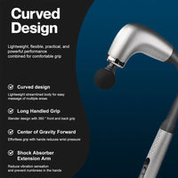 Massage Gun with Upgraded Extension Handle, Back Massager for Pain Relief Deep Tissue - AxenBox