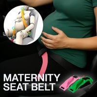 Maternity Seat Belt Adjuster for Pregnant Women – Protects Belly, Safer Car Rides - AxenBox