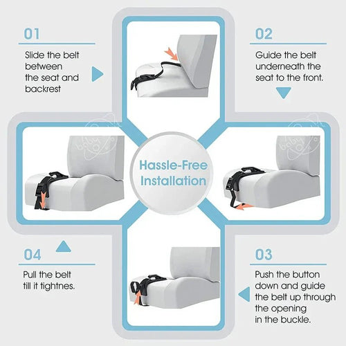 Maternity Seat Belt Adjuster for Pregnant Women – Protects Belly, Safer Car Rides