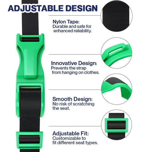 Maternity Seat Belt Adjuster for Pregnant Women – Protects Belly, Safer Car Rides