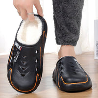 Men's Plush-Lined Warm Clog