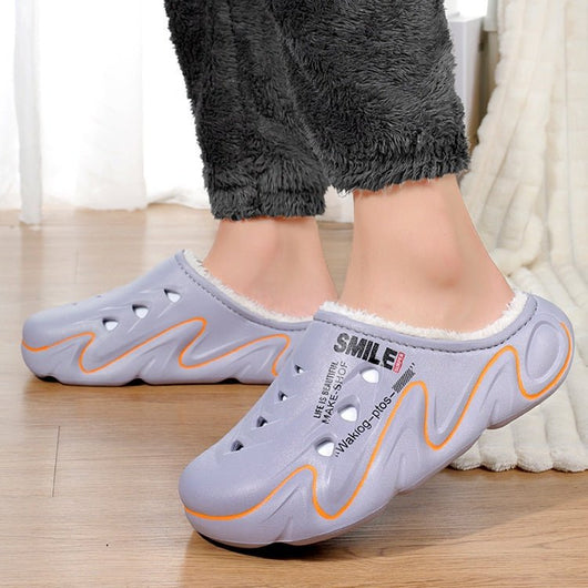 Men's Plush - Lined Warm Clog - AxenBox