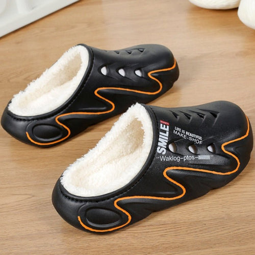 Men's Plush-Lined Warm Clog