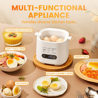 Mini Multi - Functional Egg Cooker Set with Smart Touch Panel - AxenBox
