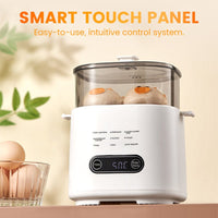 Mini Multi - Functional Egg Cooker Set with Smart Touch Panel - AxenBox