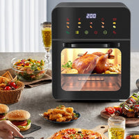 Multi - function Visual Air Fryer with Touchscreen - AxenBox