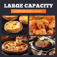 Multi - function Visual Air Fryer with Touchscreen - AxenBox