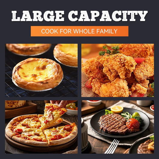 Multi - function Visual Air Fryer with Touchscreen - AxenBox