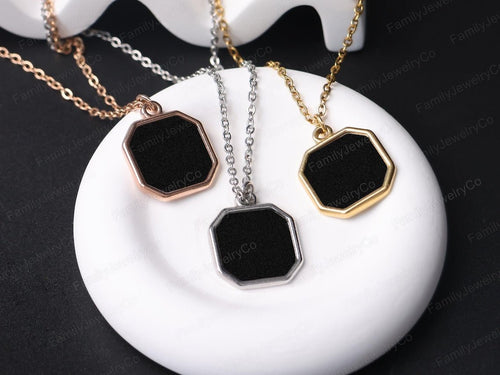 Personalized Heat-Activated Photo Necklace
