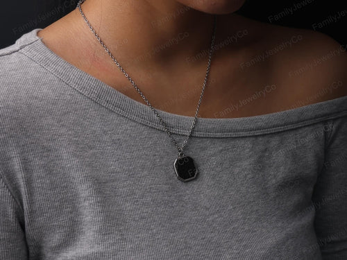 Personalized Heat-Activated Photo Necklace