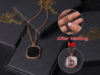 Personalized Heat - Activated Photo Necklace - AxenBox
