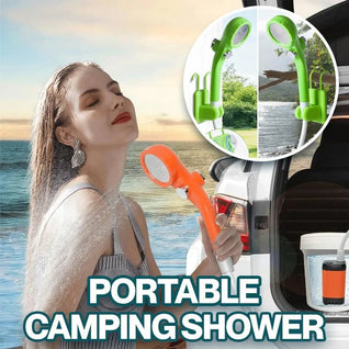 Portable Camping Shower – Rechargeable, Fast Charging, Lightweight & Easy to Use