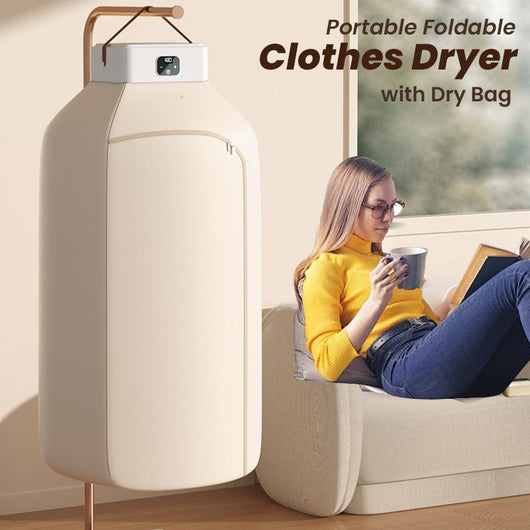 Portable Foldable Clothes Dryer with Dry Bag - AxenBox