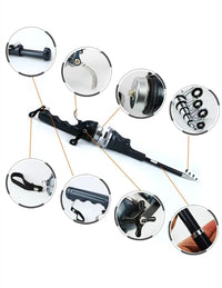 Portable Folding Fishing Rod, Gift For Fishing Lovers - AxenBox