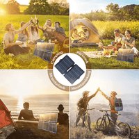 Portable Folding Solar Panel – High Efficiency & Convenient Design for Outdoor Use, Ideal for Prototyping Boards and Device Charging. - AxenBox
