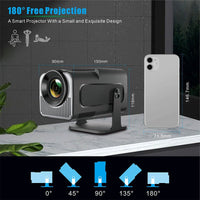Portable HD Adjustable Low Noise Projector - AxenBox