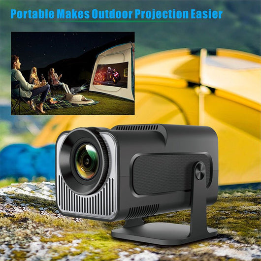 Portable HD Adjustable Low Noise Projector - AxenBox