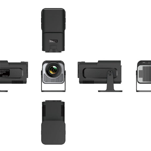 Portable HD Adjustable Low Noise Projector - AxenBox