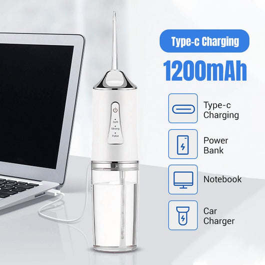 Portable Oral Irrigator Water Flosser - AxenBox
