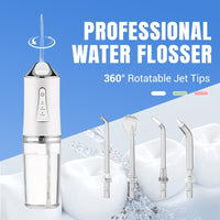 Portable Oral Irrigator Water Flosser - AxenBox