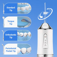 Portable Oral Irrigator Water Flosser - AxenBox