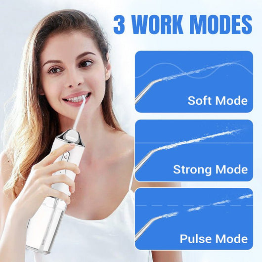 Portable Oral Irrigator Water Flosser - AxenBox