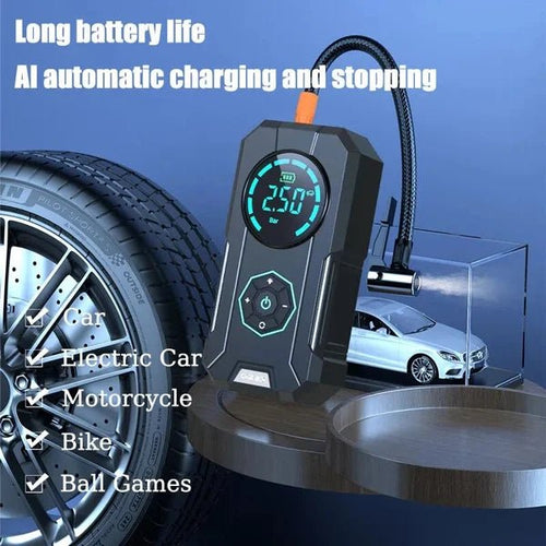 Portable Tyre Inflator & Rechargeable Pocket Air Pump