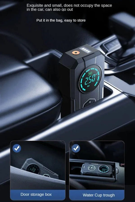 Portable Tyre Inflator & Rechargeable Pocket Air Pump - AxenBox