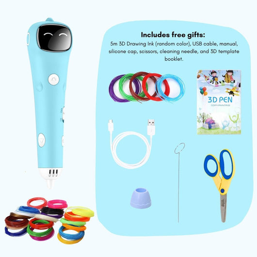 Premium Smart DIY 3D Printing Pen (Upgraded Version) - AxenBox