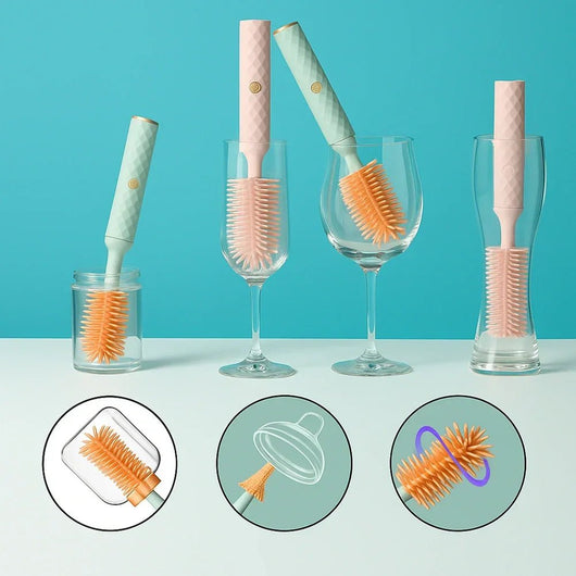 Rechargeable Electric Baby Bottle Brush Set - AxenBox