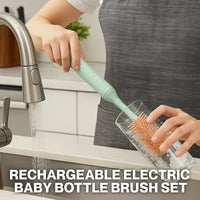 Rechargeable Electric Baby Bottle Brush Set - AxenBox