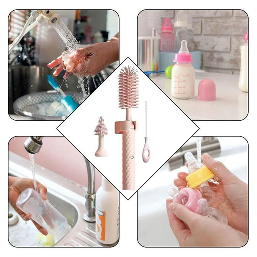Rechargeable Electric Baby Bottle Brush Set - AxenBox