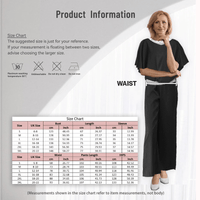 Sequin Elegant Two - piece Set Pantsuit Batwing Sleeve Women Blouse - AxenBox