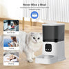 Smart WiFi Cat Feeder with Camera & Audio – 6L