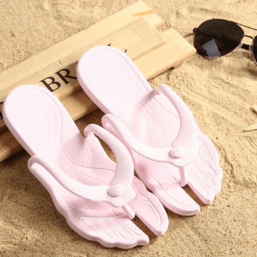 Summer Travel Portable Detachable Folding Non-Slip Slippers for Beach, Pool, Bathroom, etc.