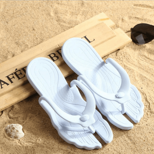 Summer Travel Portable Detachable Folding Non-Slip Slippers for Beach, Pool, Bathroom, etc.
