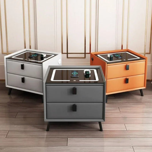 Tech - Integrated Bedside Table - AxenBox