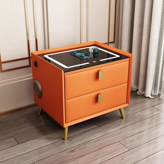 Tech - Integrated Bedside Table - AxenBox
