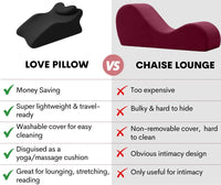 The Love Pillow – Discreet, Portable Wedge for Deeper Connection - AxenBox