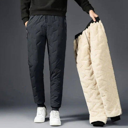 Unisex Warm - Lined Jogging Pants - AxenBox