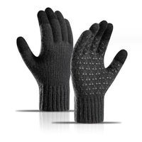 USB Heated Knit Gloves - Touch Screen Friendly - AxenBox