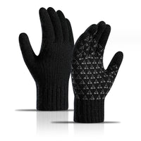 USB Heated Knit Gloves - Touch Screen Friendly - AxenBox
