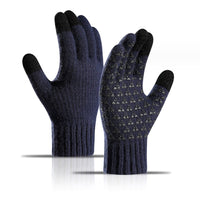 USB Heated Knit Gloves - Touch Screen Friendly - AxenBox