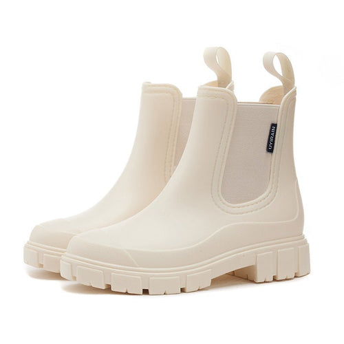 Waterproof Non-Slip Chelsea Rain Boots for Women