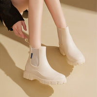 Waterproof Non - Slip Chelsea Rain Boots for Women - AxenBox