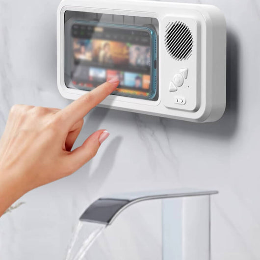 Waterproof Phone Case with Bluetooth Speaker - AxenBox