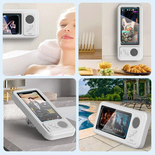 Waterproof Phone Case with Bluetooth Speaker